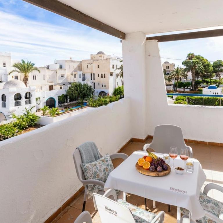 Acogedor apartamento con piscina y terraza, cerca del mar - One-Bedroom Apartment - 3