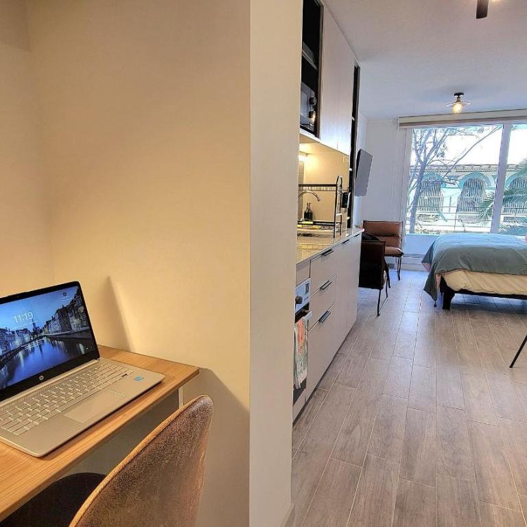 Rbk Studio nuevo a pasos de Club Hípico - One-Bedroom Apartment - 4