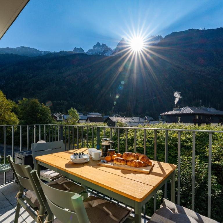 Residence Blanc Mont Blanc - Apartment mit 3 Schlafzimmern und Balkon - 3