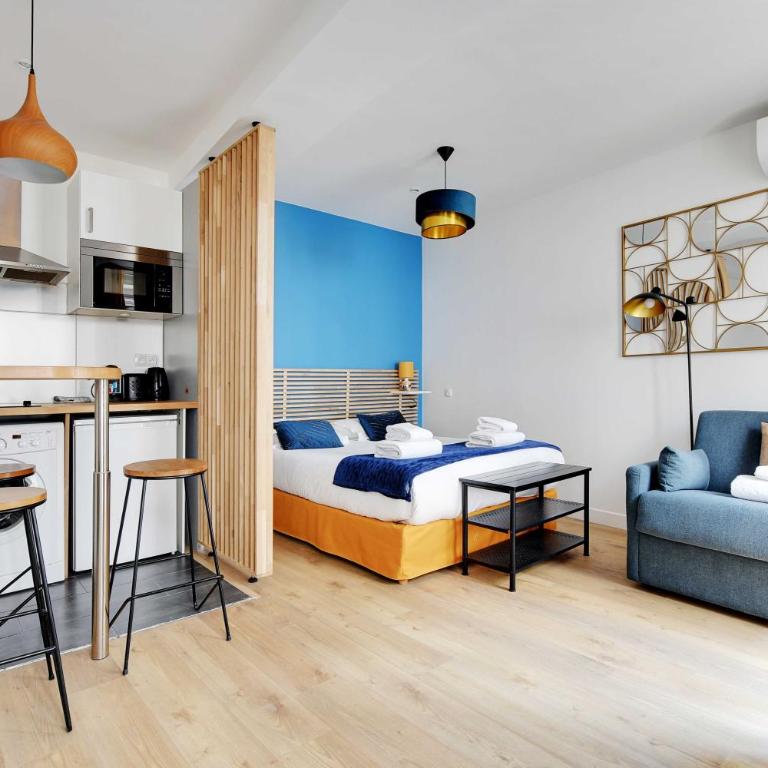 Modern studio in the heart of Paris - Residence - Deluxe Studio - 6