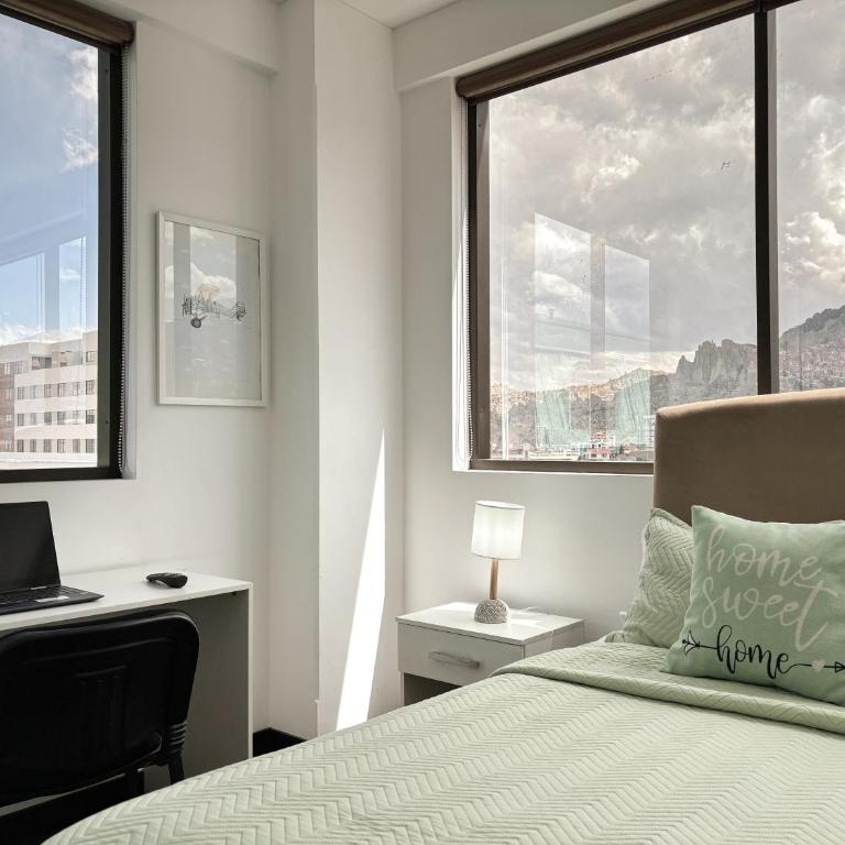 Sky Suites - Stunning Location with a great view of La Paz - Apartamento de 1 dormitorio - 11