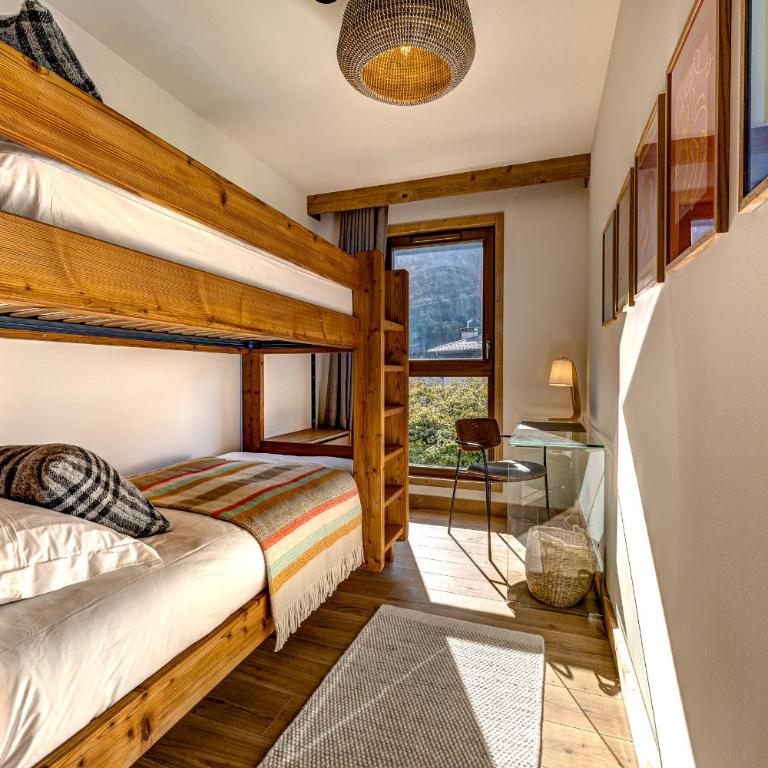 Residence Blanc Mont Blanc - Apartment mit 3 Schlafzimmern und Balkon - 20
