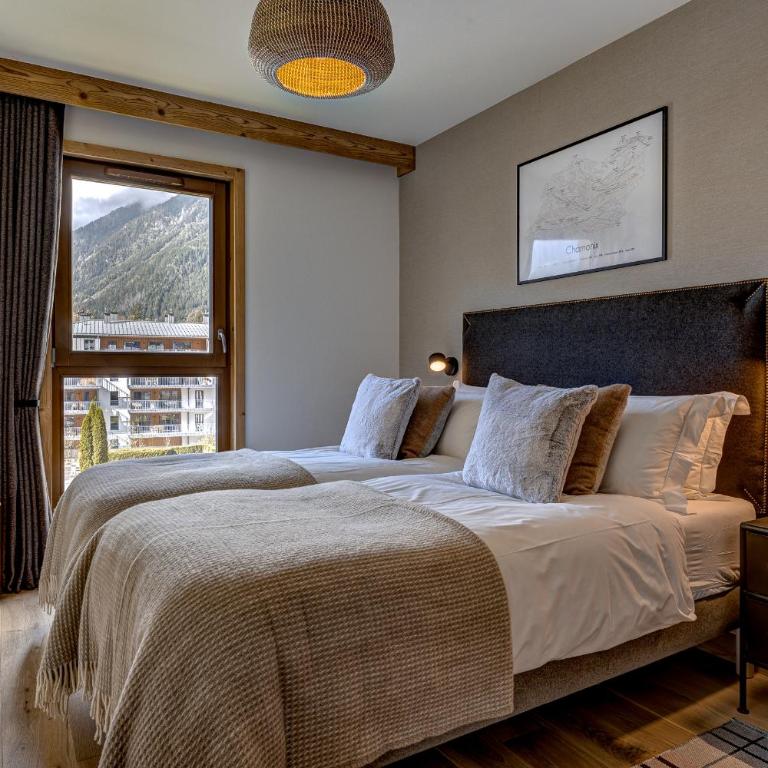 Residence Blanc Mont Blanc - Apartment mit 3 Schlafzimmern und Balkon - 15
