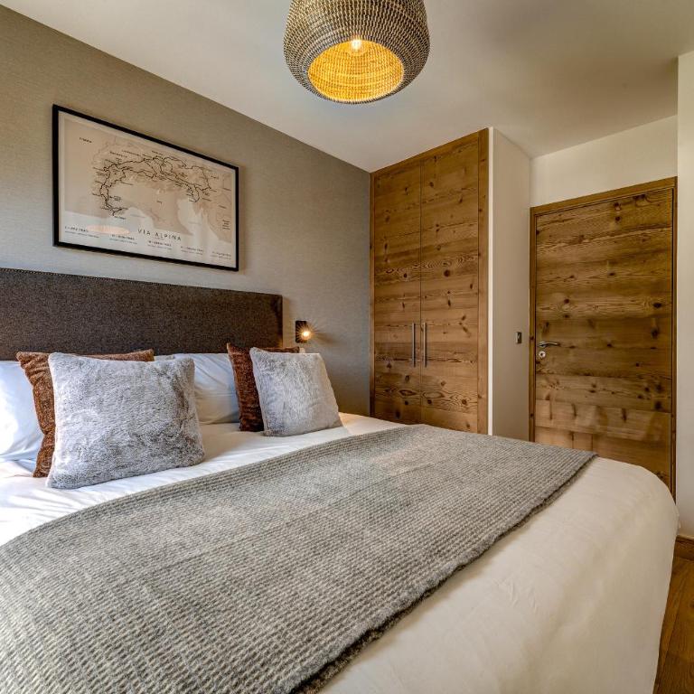 Residence Blanc Mont Blanc - Apartment mit 3 Schlafzimmern und Balkon - 17