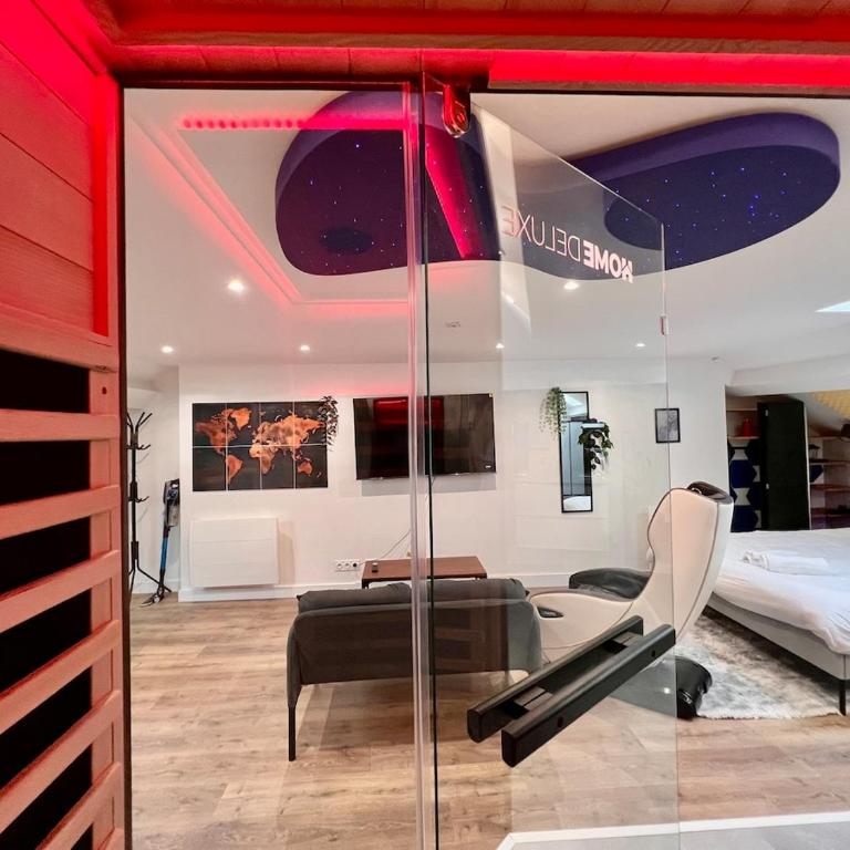 Loft Spa Sauna Hammam Hydromassage - One-Bedroom Deluxe Apartment - 5