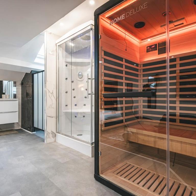 Loft Spa Sauna Hammam Hydromassage - One-Bedroom Deluxe Apartment - 30