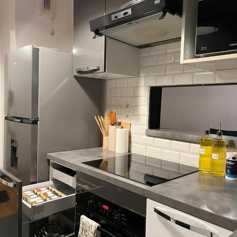 Spacious 2 bedrooms,4-8 people ,12mn Disney ,Free Private Parking , balcony - Appartement 2 Chambres - 4