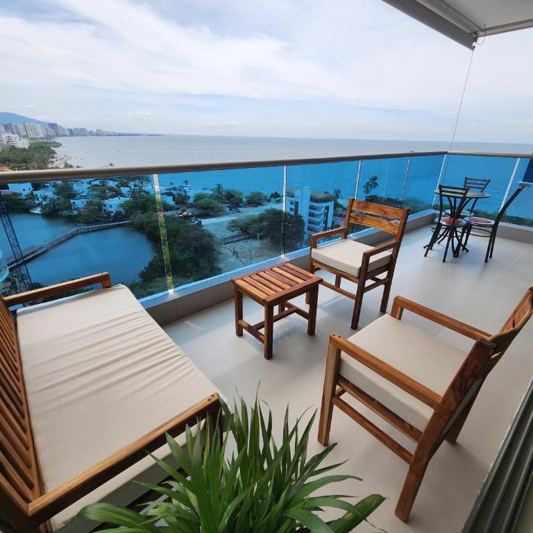 Reserva Samaria club playa, Hermoso Penthouse ,Santa Marta, Salida al mar - Apartamento con 3 dormitorios - Frente al océano - 20