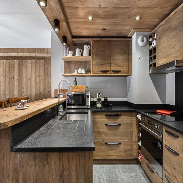 Appartement neuf à Courchevel proche des pistes, 3 chambres, dortoir, wifi, parking - FR-1-568-3 - Apartamento (8 adultos) - 6
