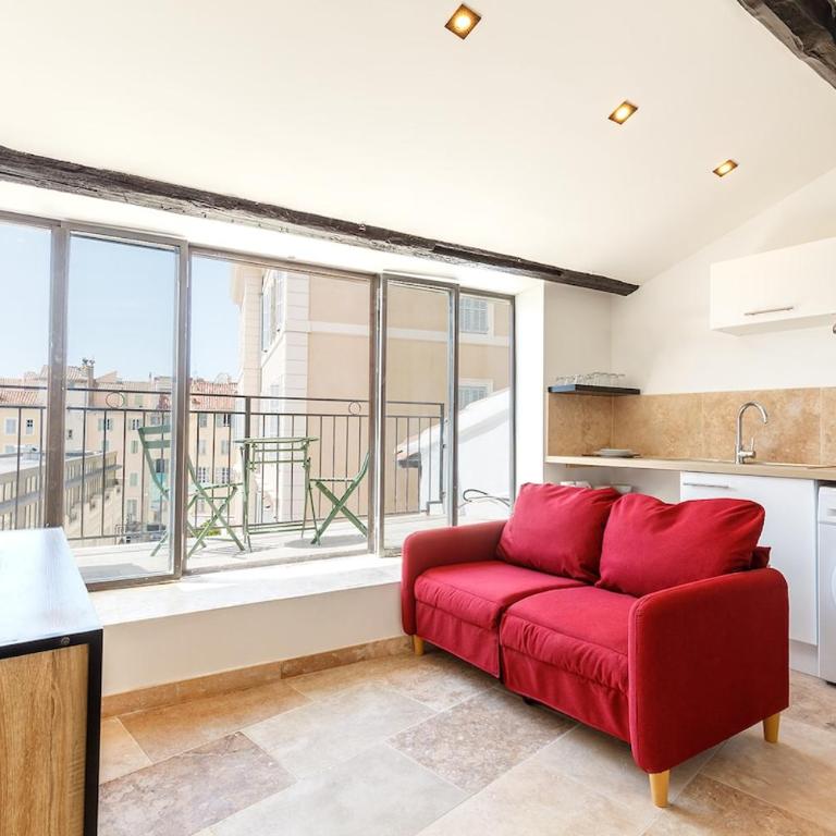 Apartment with rooftop view of Halles - One-Bedroom Apartment - 7