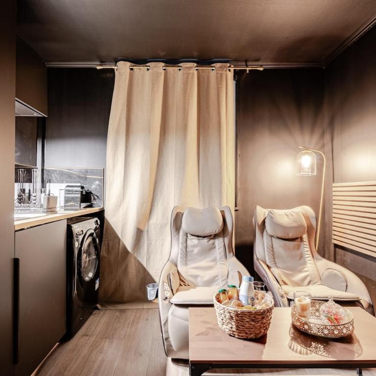 Secret SPA Jacuzzi & Cinema - Apartamento de 1 dormitorio - 6