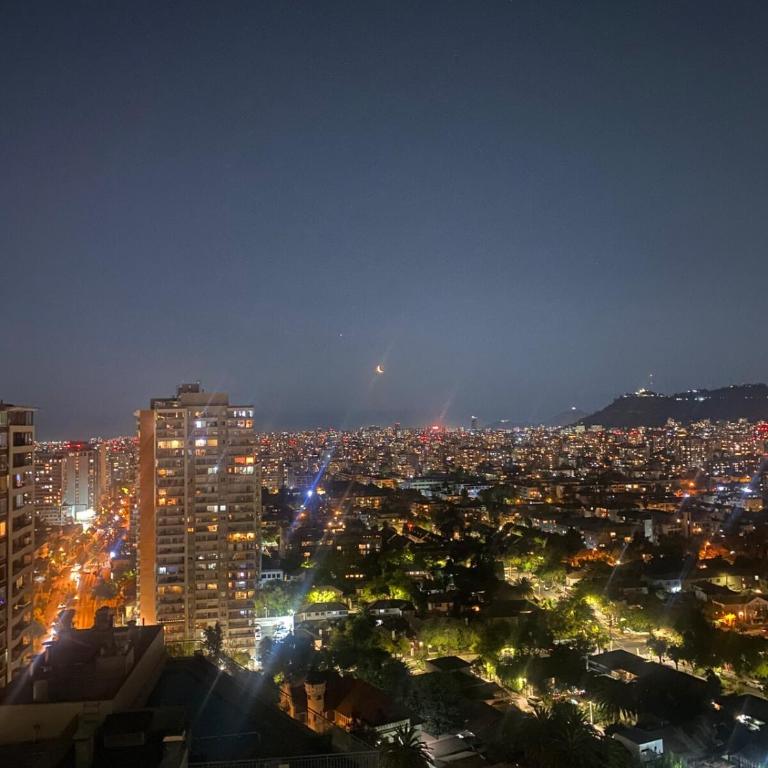 departamento en ñuñoa excelente conectividad y bella terraza - Apartamento de 3 dormitorios - 2