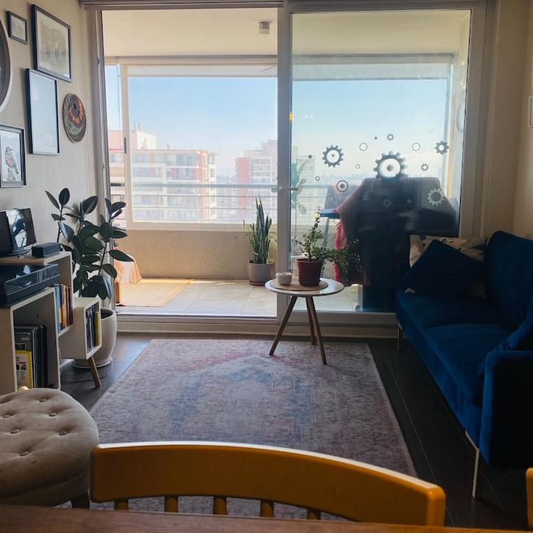 departamento en ñuñoa excelente conectividad y bella terraza - Apartamento de 3 dormitorios - 9