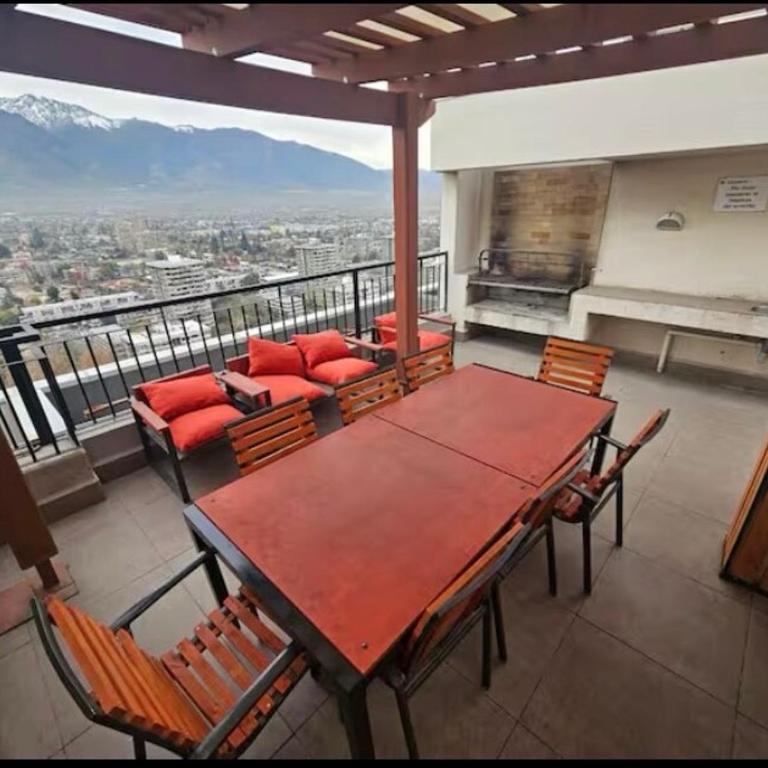 departamento en ñuñoa excelente conectividad y bella terraza - Apartamento de 3 dormitorios - 14