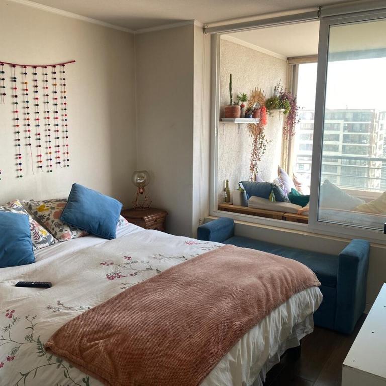 departamento en ñuñoa excelente conectividad y bella terraza - Apartamento de 3 dormitorios - 18