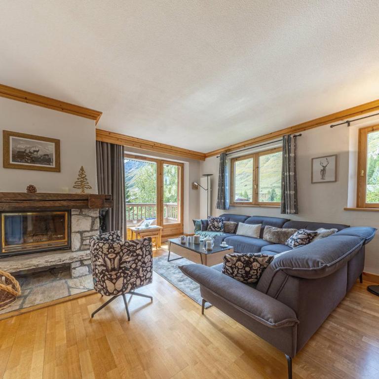 Appartement de standing 75m² avec Wifi, cheminée, balcon et garage - Val d’Isère (Le Praz) - FR-1-694-359 - Appartement - 13