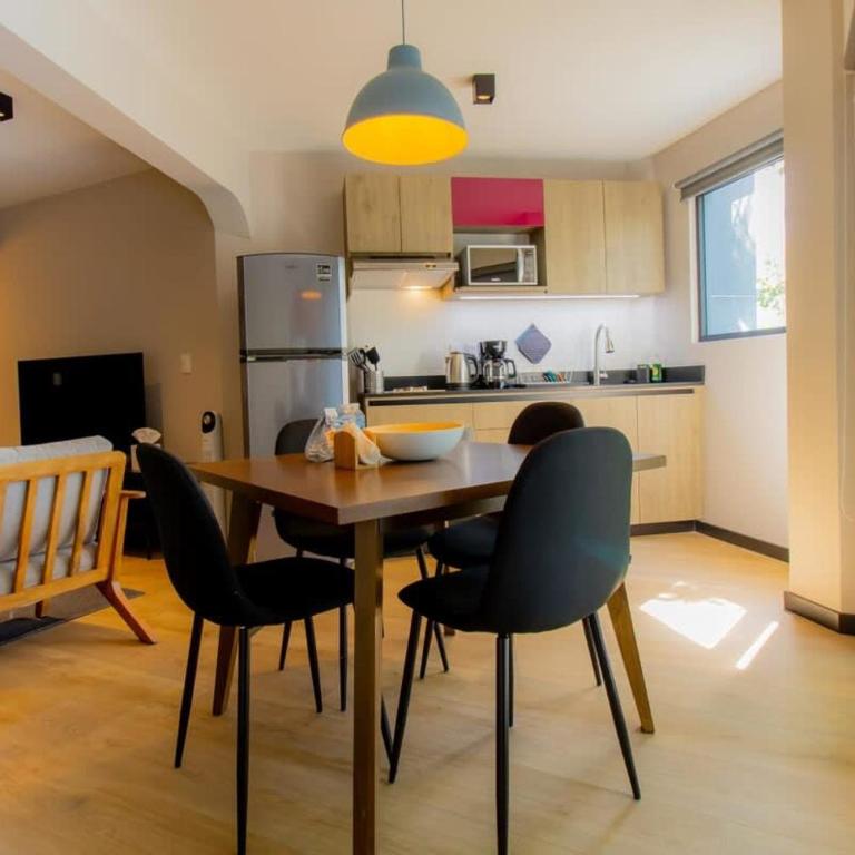 JM 102 Capitalia 1BR Terrace Style and Photogenic Escandon - Apartment - 3