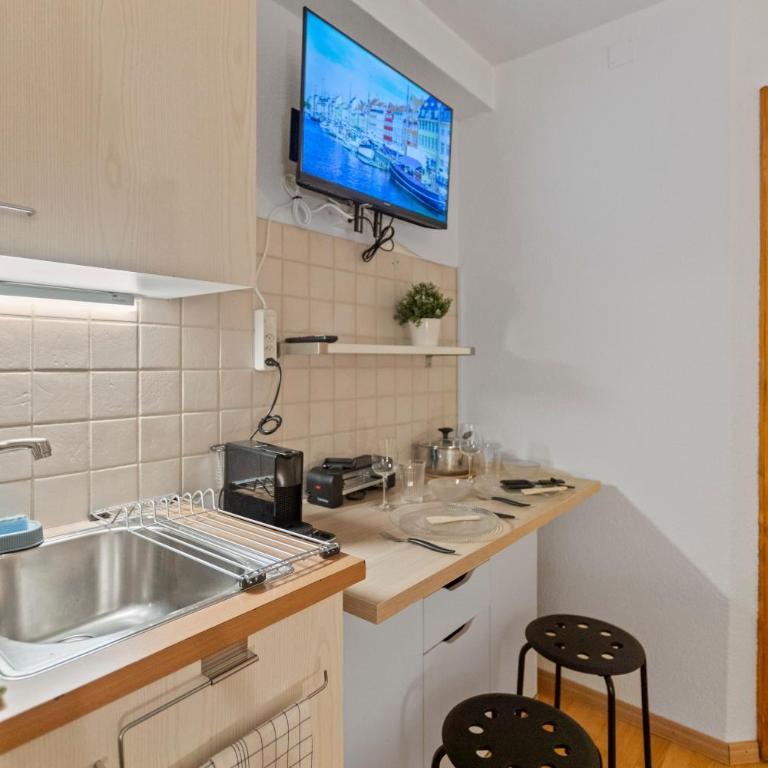 Crans-Montana - Studio centre 2 pers - Rue du Prado - Apartment mit 1 Schlafzimmer - 6