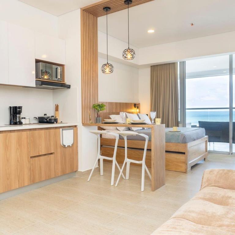 CB1006 Nueva Suite Frente al Mar - 2min Aeropuerto - Suite con cama grande - 19