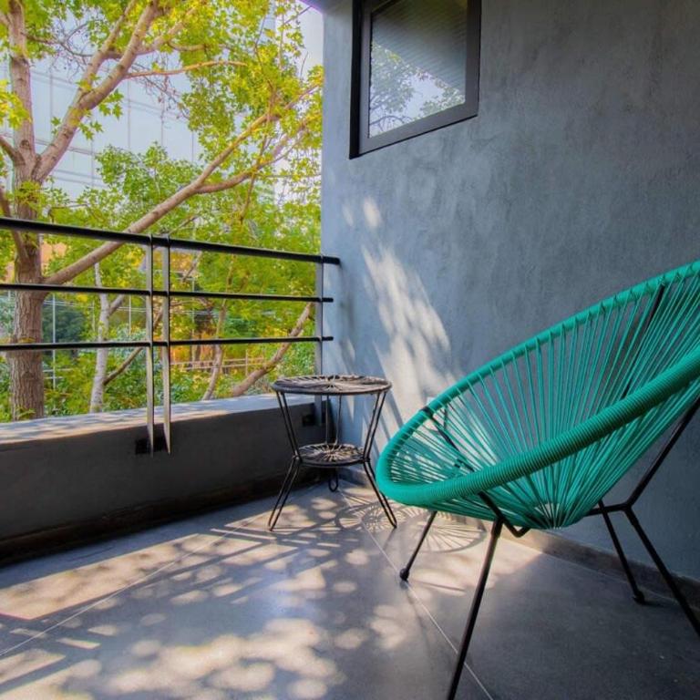 JM 202 Capitalia 1BR Terrace Style and Photogenic Escandon - Apartment - 9
