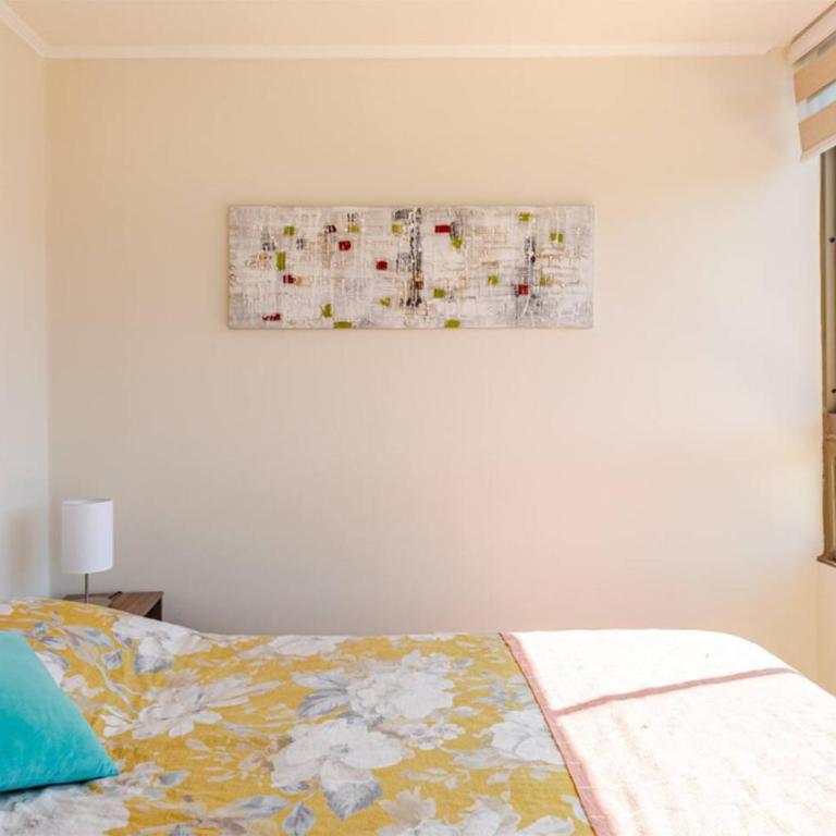 Viña del Mar Depto cercano al Mall Marina playa a 5 minutos en auto vista al mar WiFi estacionamiento - Three-Bedroom Standard Apartment - 8