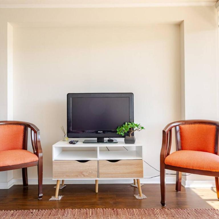 Viña del Mar Depto cercano al Mall Marina playa a 5 minutos en auto vista al mar WiFi estacionamiento - Three-Bedroom Standard Apartment - 15