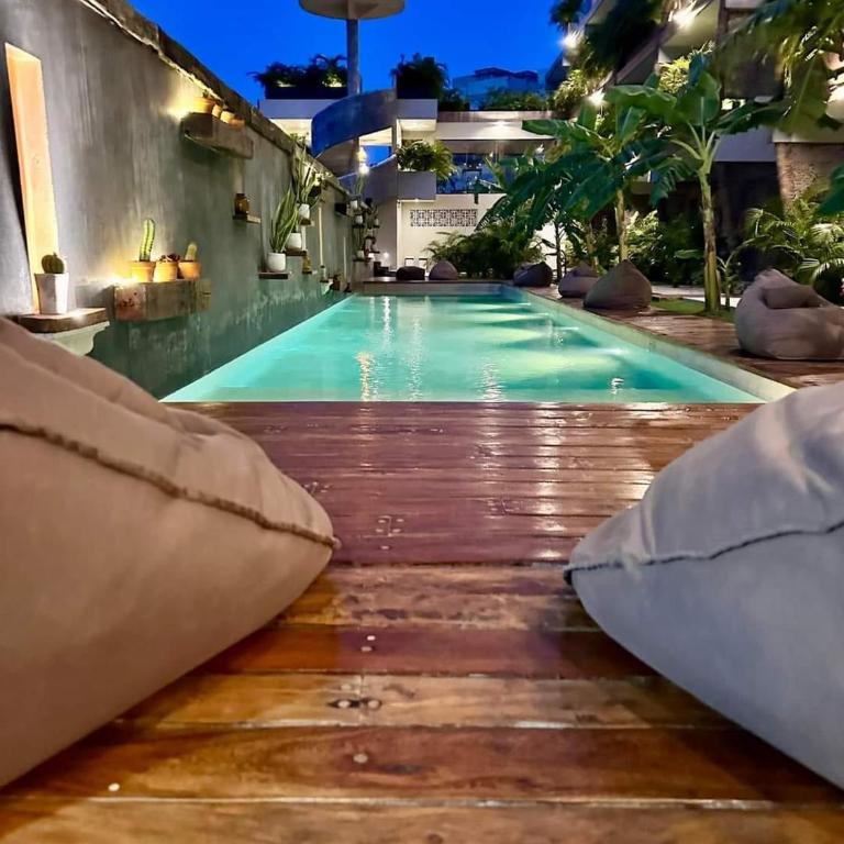TULUM XAMIRA PRIVATE SPA Balcony - Estudio con cama extragrande y sofá cama - 28