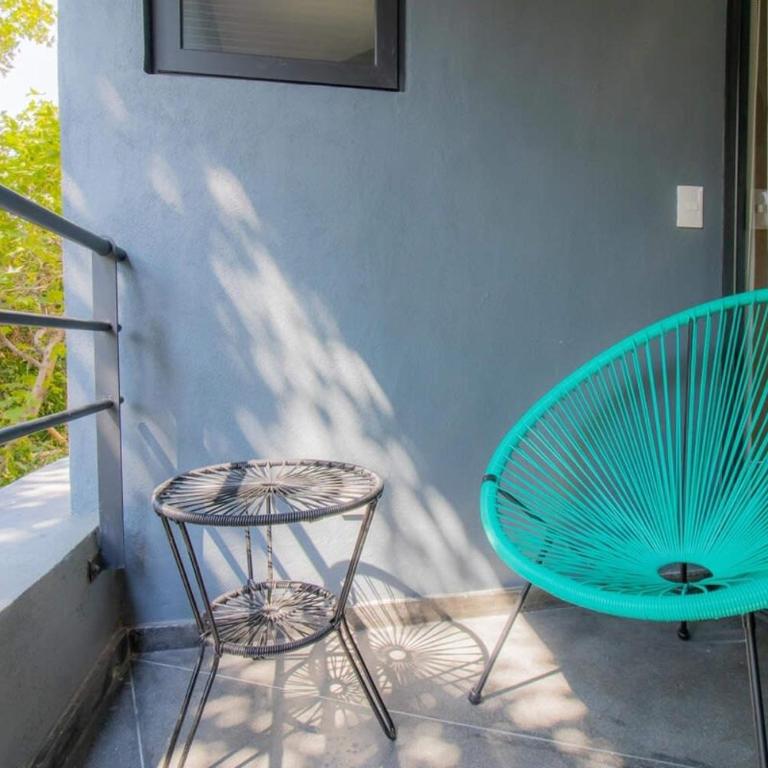 JM 302 Capitalia 1BR Terrace Style and Photogenic Escandon - Apartment - 5