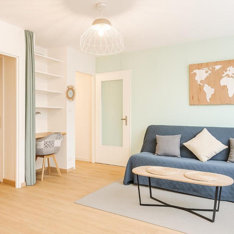 Séjour pro ou étudiant - wifi fibre, parking privé, check-in autonome, proche universités & hôpitaux Rangueil - One-Bedroom Apartment - 2