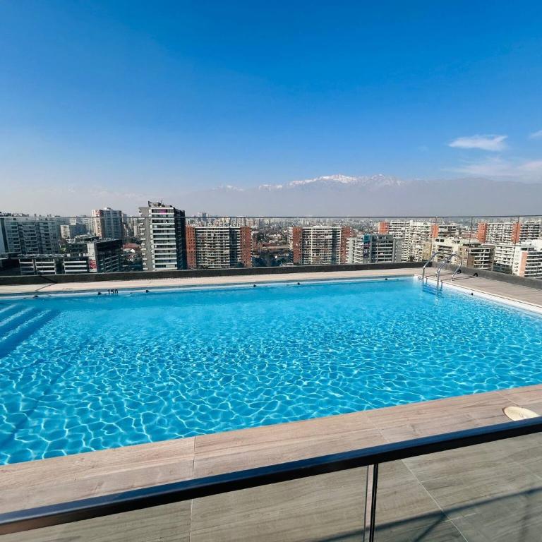 Chic Apartamento Ñuñoa, Parking y AC, hasta 4 personas - Apartment - 5