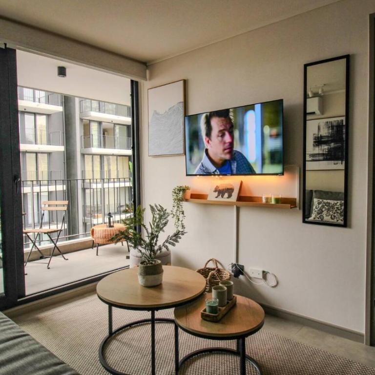 Chic Apartamento Ñuñoa, Parking y AC, hasta 4 personas - Apartment - 25