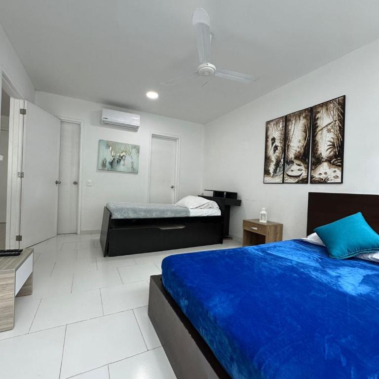 Exclusivo Apartamento con playa y piscinas Morros Cartagena - Two-Bedroom Apartment with Balcony and Sea View - 24