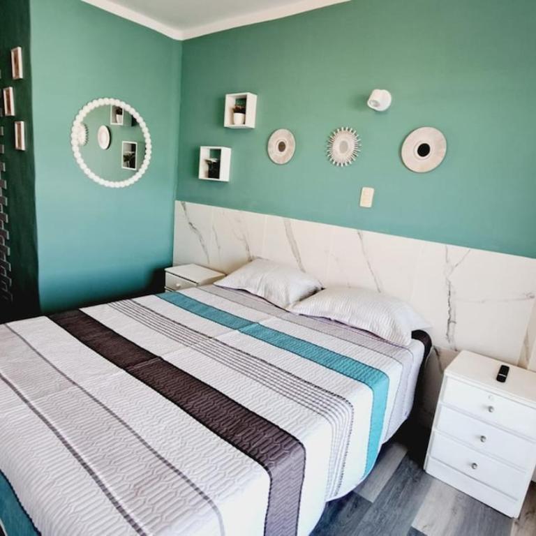 Estudio Funcional con Cama Queen, Cocina y Terraza - Apartamento de 1 dormitorio - 1