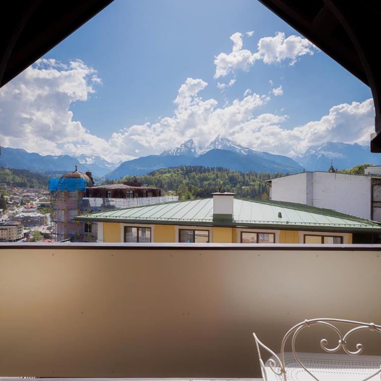 Alpine Apartements Maximilian Berchtesgaden - Apartment mit 3 Schlafzimmern und Bergblick - 7