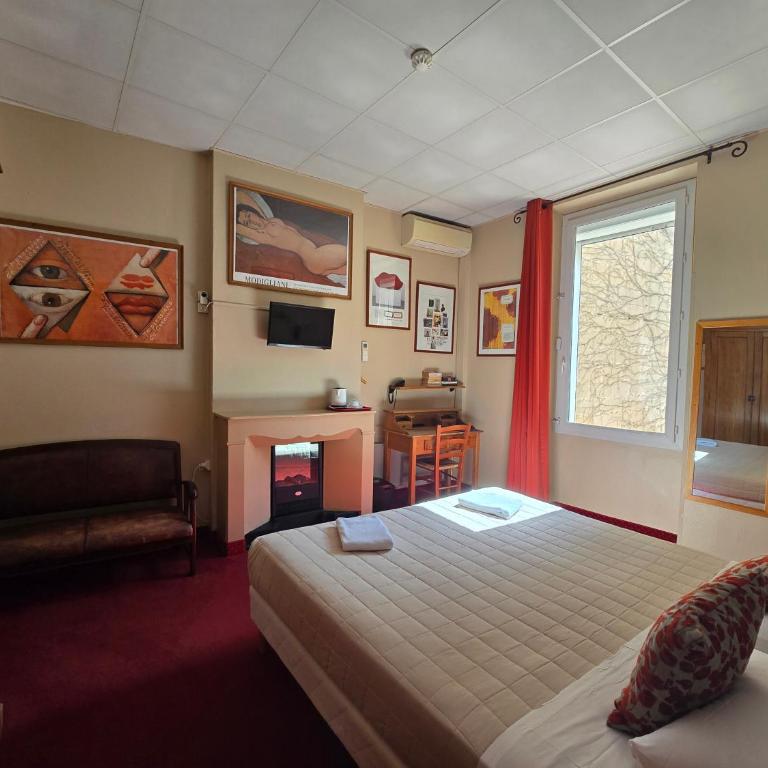 Hôtel Le Colbert - Chambre Lit King-Size Standard - 6