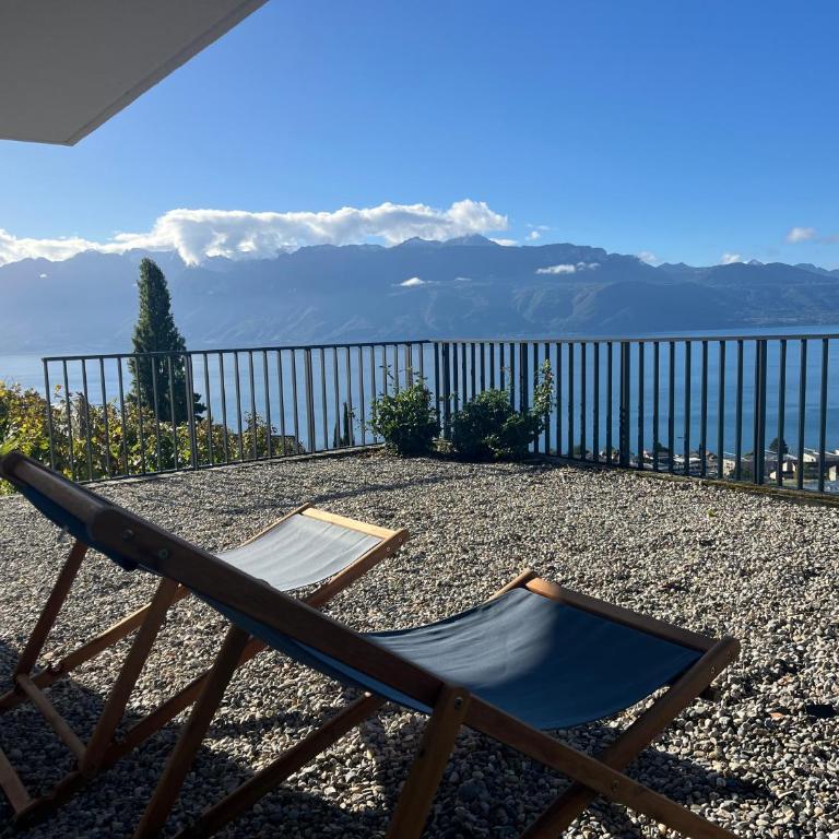 Renovated APT with panoramic view - Deluxe Apartment mit 2 Schlafzimmern und Gartenblick - 21