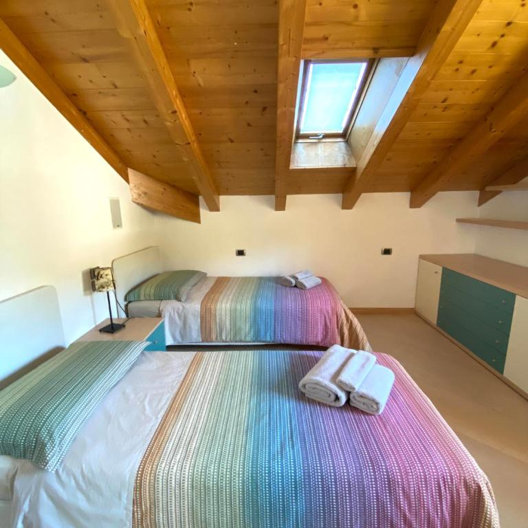 Mansarda con terrazzo e giardino Altopiano di Piné - Appartement 2 Chambres - 73