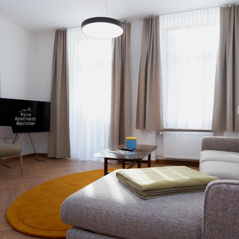 Alpine Apartements Maximilian Berchtesgaden - Apartment mit 3 Schlafzimmern und Bergblick - 16