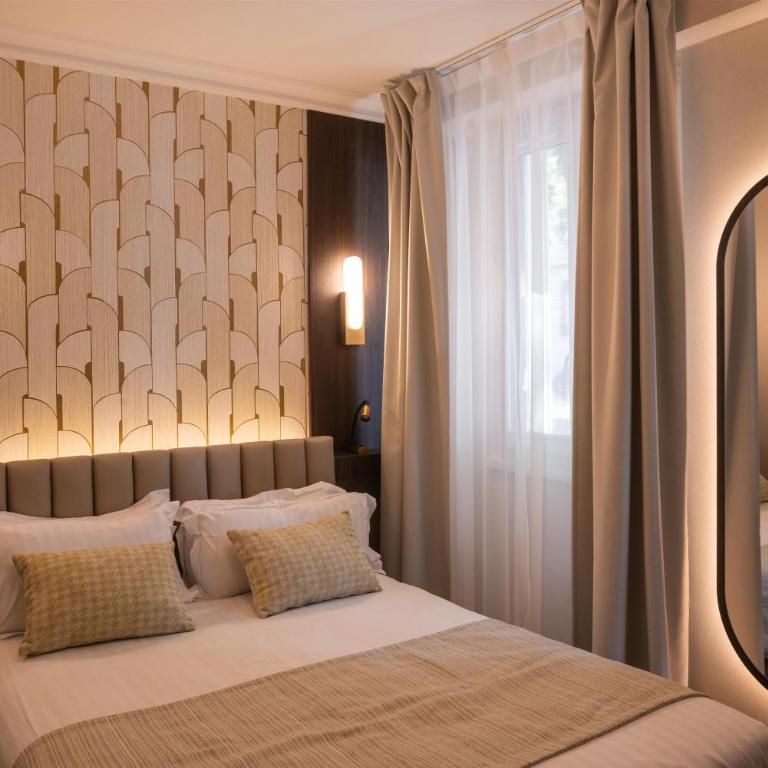 Best Western Au Trocadéro - Chambre Double Confort - Accessible aux Personnes à Mobilité Réduite - Non-Fumeurs - 1