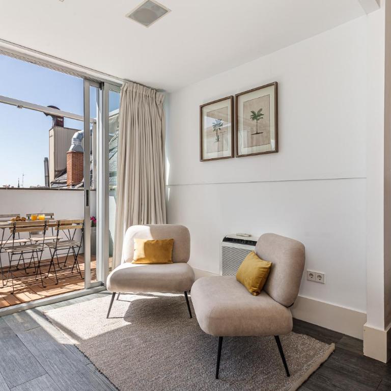 Waou Chamberi II - Alquiler Corta Duración - Apartamento Ático - 20
