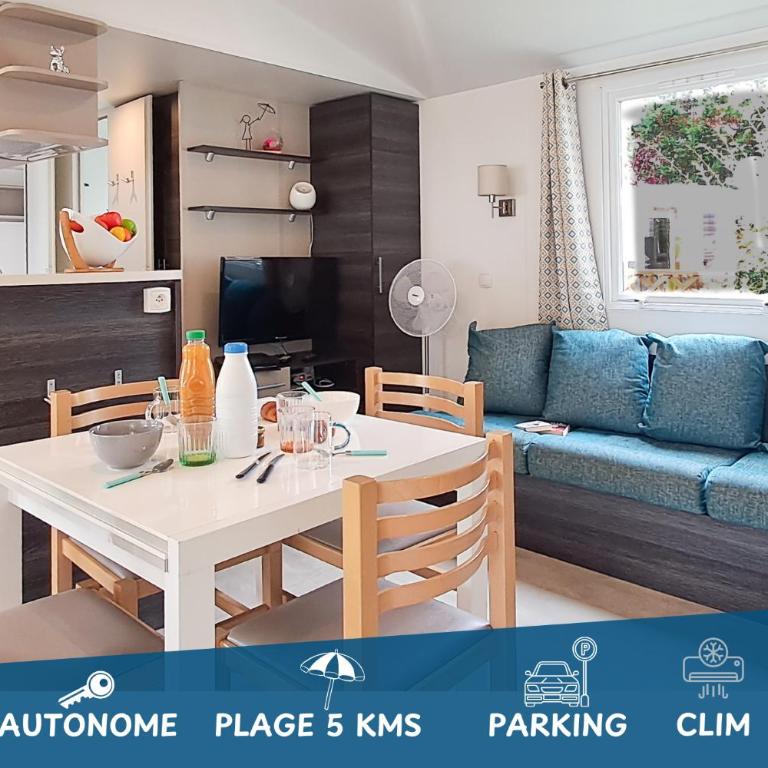 Naphtase - MH334S - Pins Calmes - Ménage inclus - Mobile Home - 1