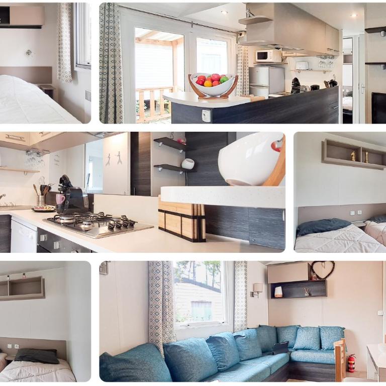 Naphtase - MH334S - Pins Calmes - Ménage inclus - Mobile Home - 2