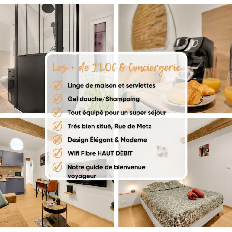 T2 Carmes Cosy-centre historique & Capitole 5 min - Apartment mit 1 Schlafzimmer - 10