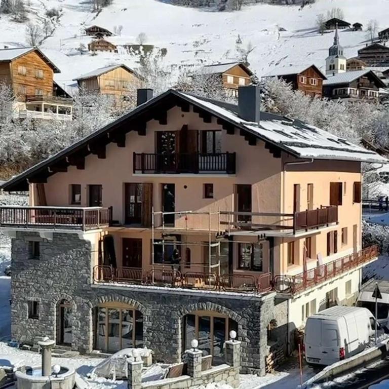 Appartement rénové pied des pistes - 2 ch - 6 pers - Parking - Arêches-Beaufort - FR-1-342-324 - Apartment - 13