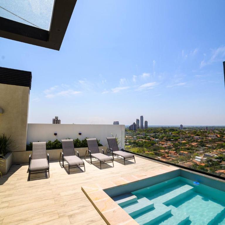 Departamento de lujo en zona Carmelitas - One-Bedroom Apartment with Balcony and City View - 29