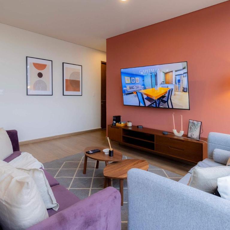 Capitalia Terrace Views for Every Mood Gym - Apartment - 16