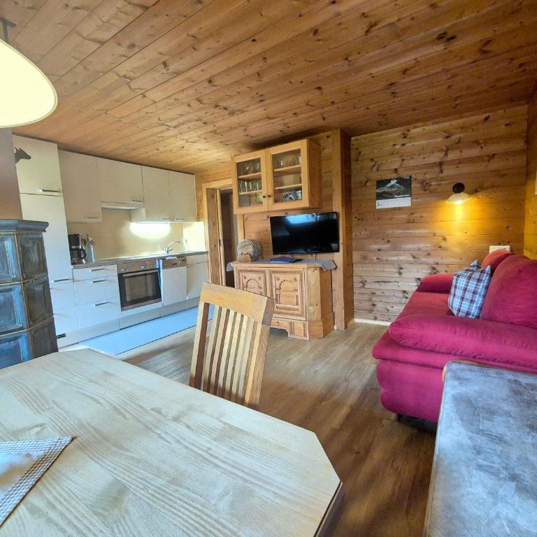 Wörglerhof's Hüttenapartments mit Kachelofen Farm Stay - Apartment mit 2 Schlafzimmern und Bergblick - 18