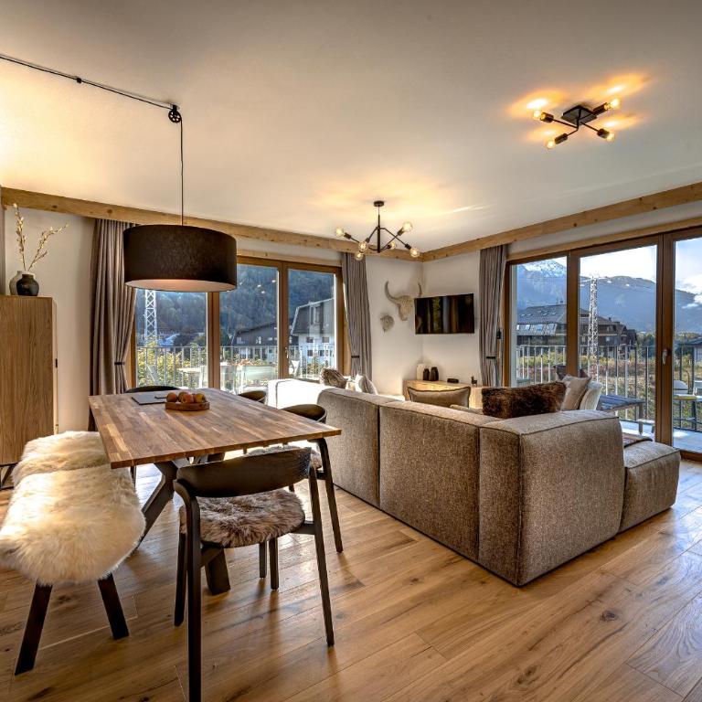 Residence Blanc Mont Blanc - Apartment mit 3 Schlafzimmern und Balkon - 1