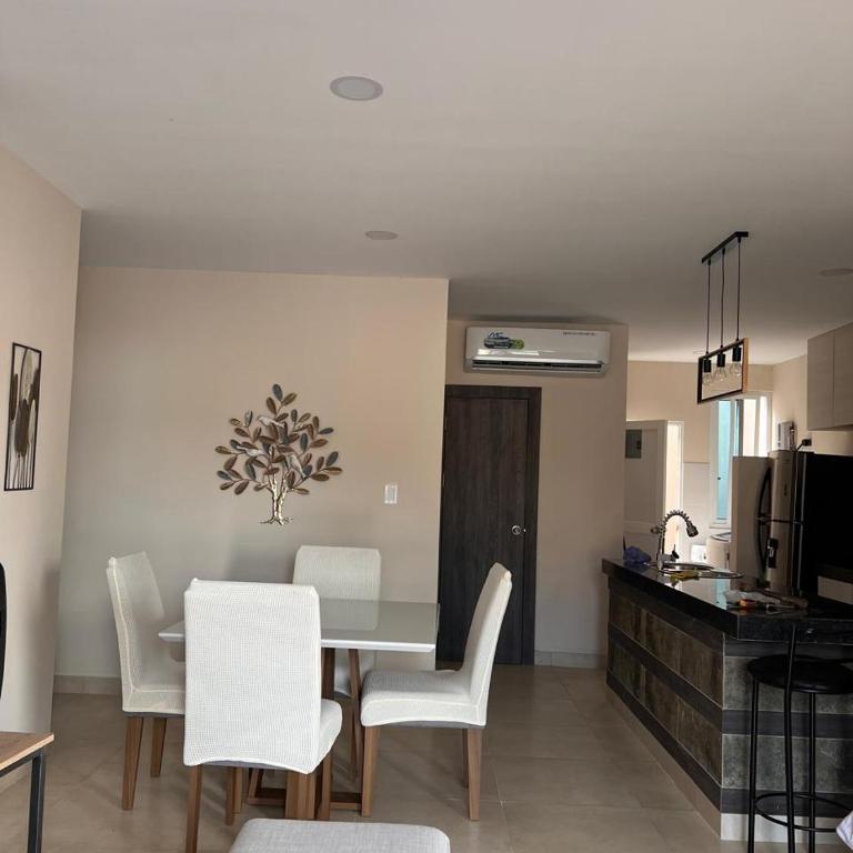 departamento Vacacional, frente al mar - Three-Bedroom Deluxe Apartment - 15