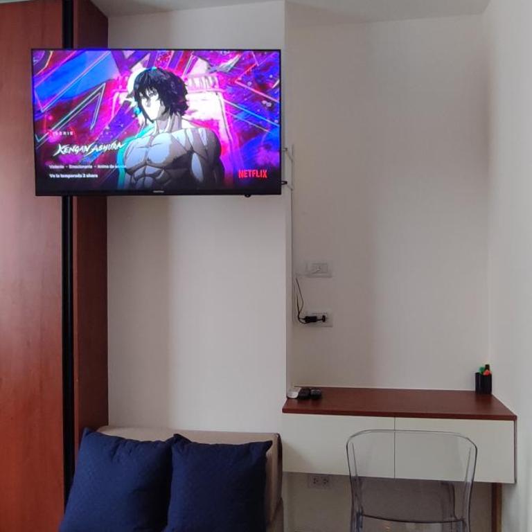 APARTAMENTO COMODO EN EQUIPETROL TOTALMENTE AMOBLADO CON 2TVS CON NETFLIX, PISCINA TEMPERADA, GYM, CINE y PARQUEO cerca de Mall Ventura, Cines, restaurants y supermercados - One-Bedroom Apartment - 31